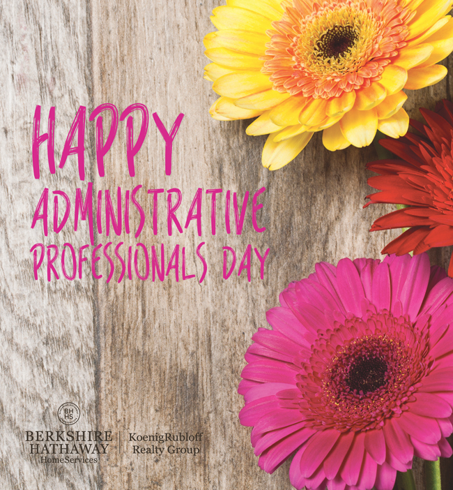 Happy Administrative Professional’s Day 2016!